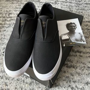 HUF Dylan Slip On Black Size 11.5 NIB Skateboard Supreme FA